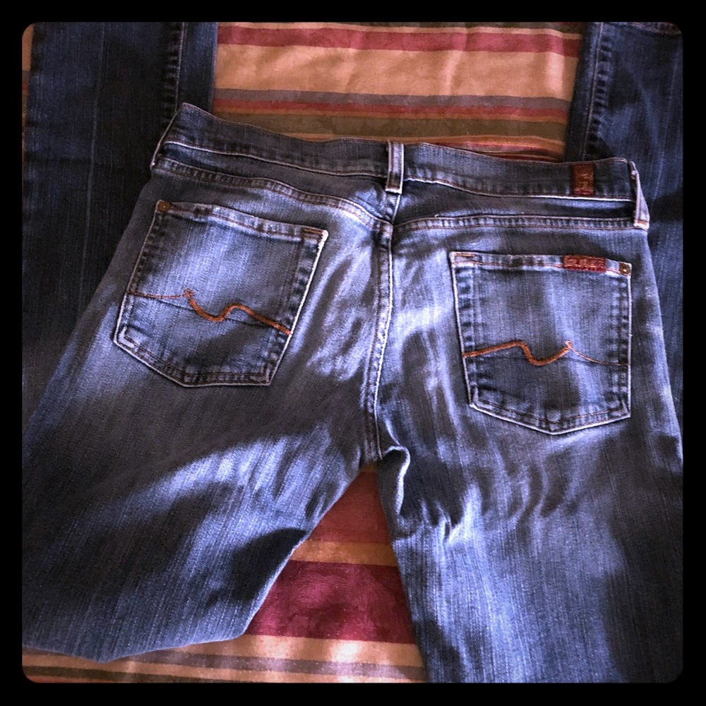 7 for Mankind straight leg size 29